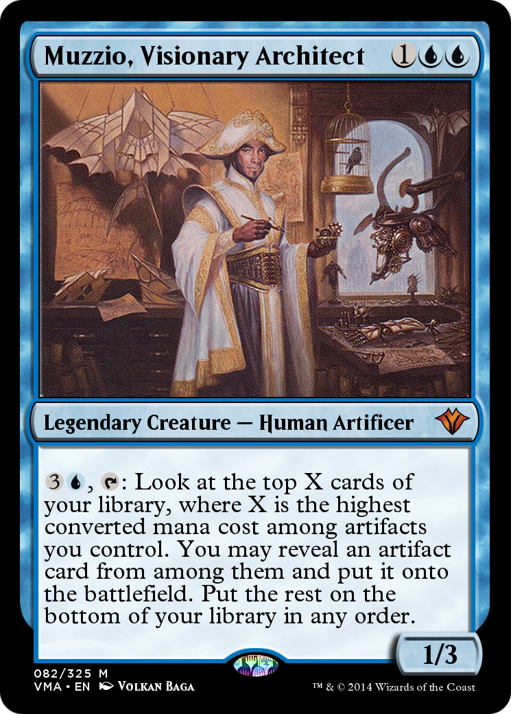 Muzzio, Visionary Architect (VMA-082) - Vintage Masters-1