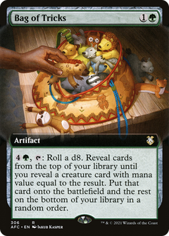 Bag of Tricks (Extended Art) [Dungeons & Dragons: Adventures in the Forgotten Realms Commander]-1