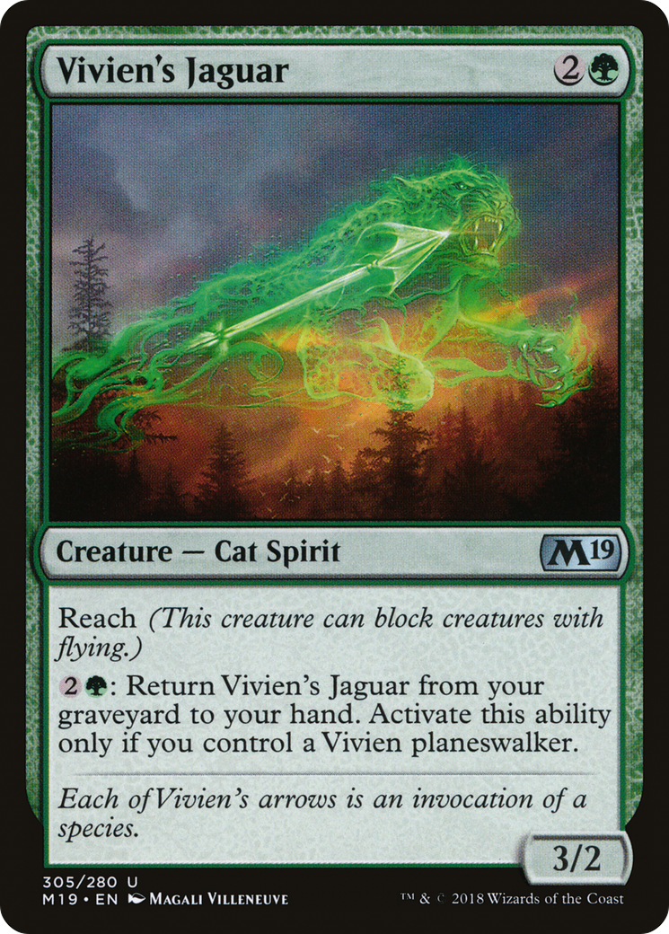 Vivien's Jaguar (M19-305) - Core Set 2019-1