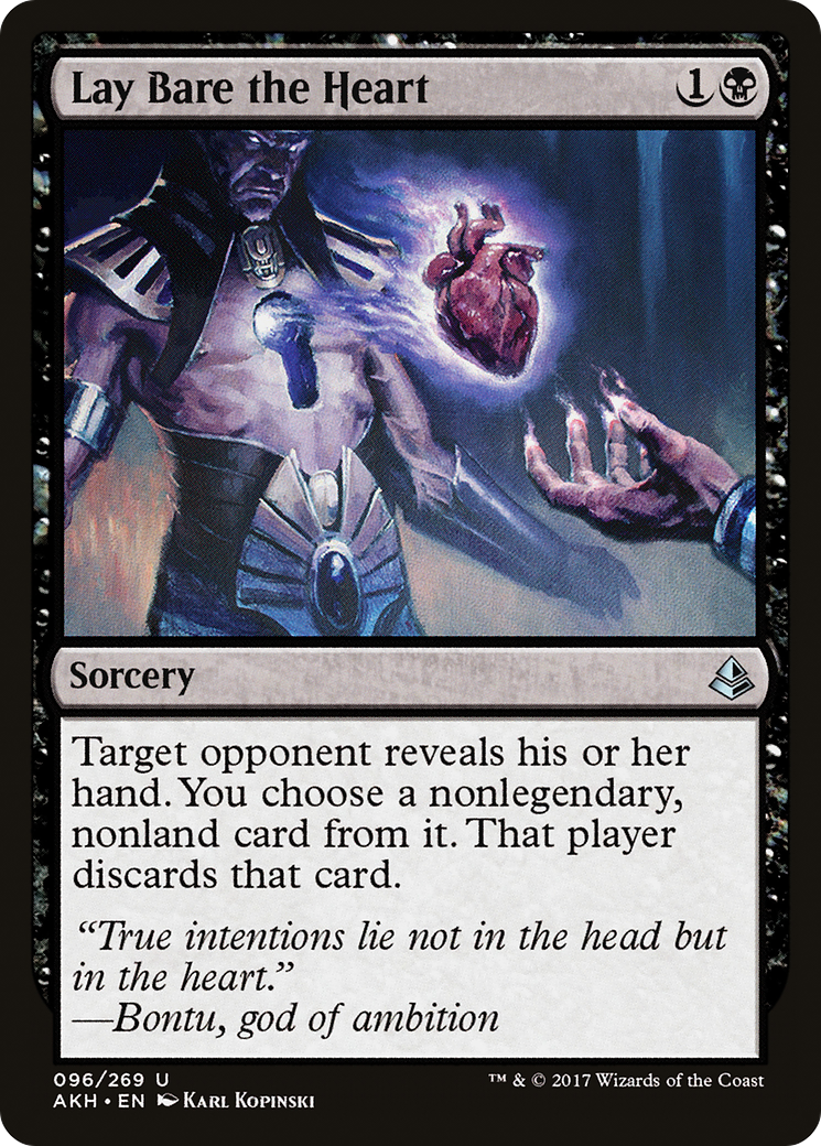 Lay Bare the Heart [Amonkhet]-1