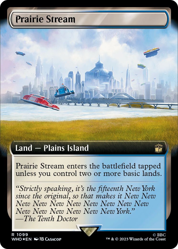 Prairie Stream (Extended Art) (Surge Foil) [Doctor Who]-1