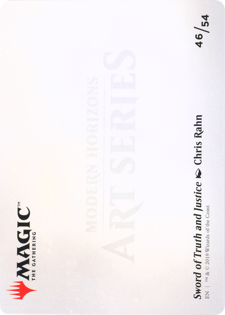 Sword of Truth and Justice // Sword of Truth and Justice (AMH1-046) - Modern Horizons Art Series (Borderless)-2