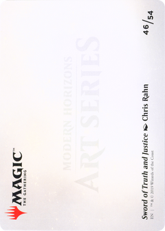 Sword of Truth and Justice // Sword of Truth and Justice (AMH1-046) - Modern Horizons Art Series (Borderless)-2