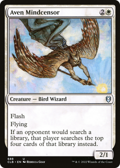 Aven Mindcensor [Commander Legends: Battle for Baldur's Gate]-1