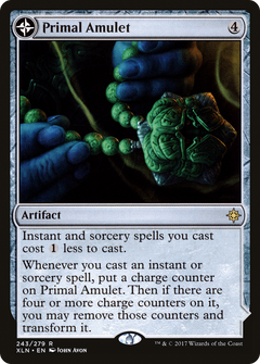 Primal Amulet // Primal Wellspring [Ixalan]-3