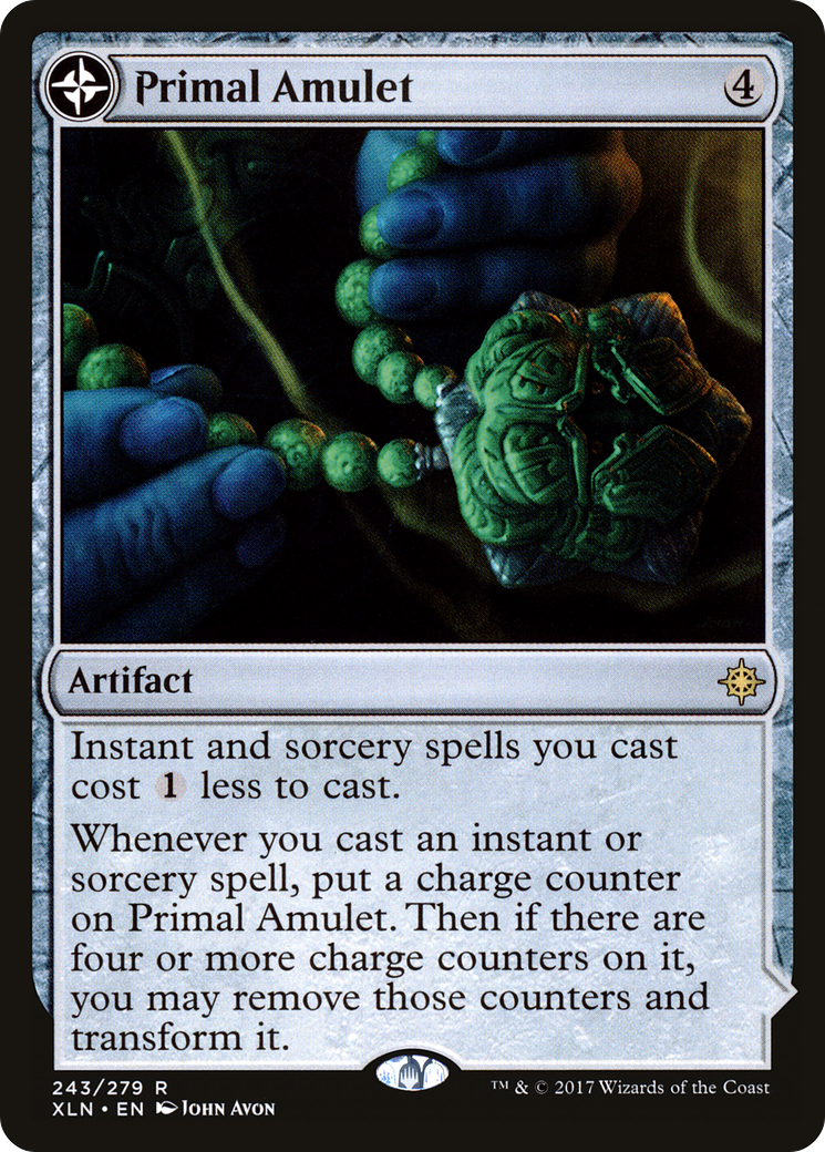 Primal Amulet // Primal Wellspring [Ixalan]-3