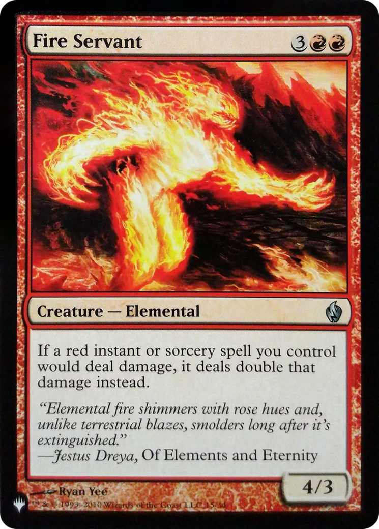 Fire Servant [The List]-1