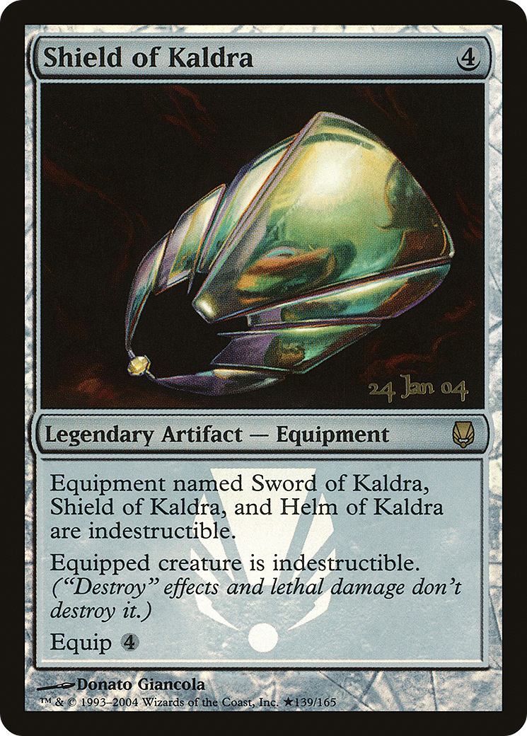 Shield of Kaldra [Darksteel Promos]-1