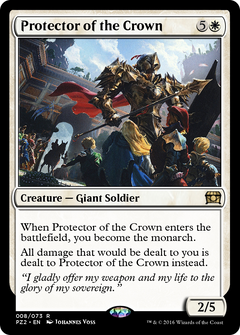 Protector of the Crown (PZ2-008) - Treasure Chest Foil-1