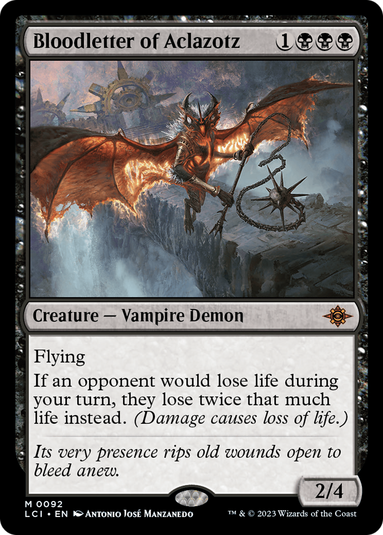 Bloodletter of Aclazotz [The Lost Caverns of Ixalan]-1