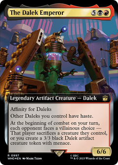 The Dalek Emperor (Extended Art) (Surge Foil) [Doctor Who]-1