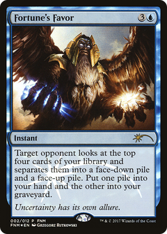 Fortune's Favor [Friday Night Magic 2017]-1