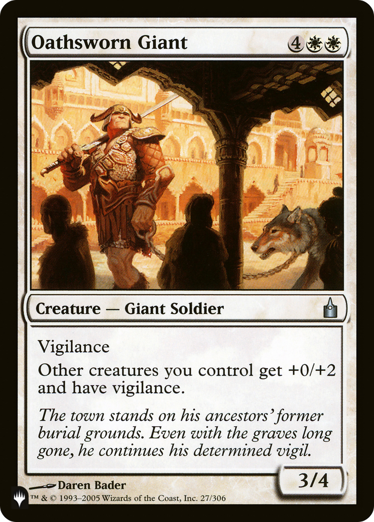 Oathsworn Giant [The List]-1