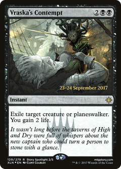 Vraska's Contempt (PRE-129) - Ixalan Promos Foil-1