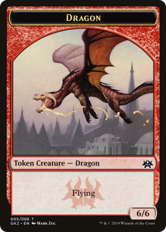 Dragon (TGK2-005) - RNA Guild Kit Tokens-1