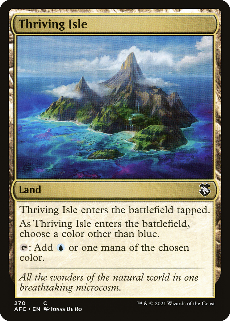 Thriving Isle (AFC-270) - Forgotten Realms Commander-1