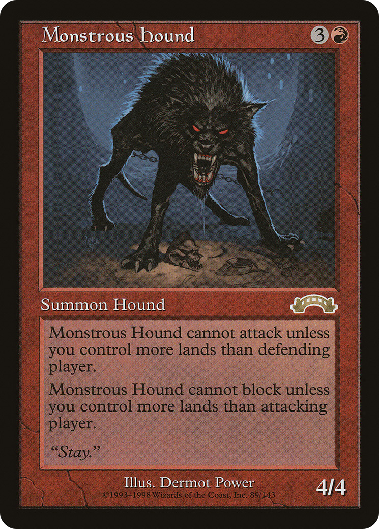 Monstrous Hound [Exodus]-1