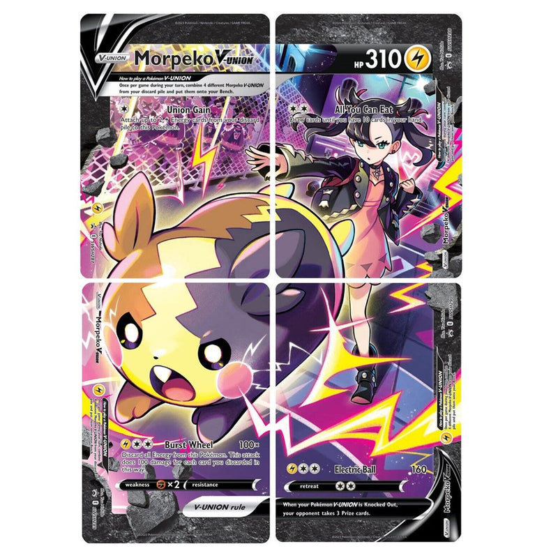 Morpeko V-Union (SWSH287-290) (Set of 4) [Sword & Shield: Black Star Promos]-1
