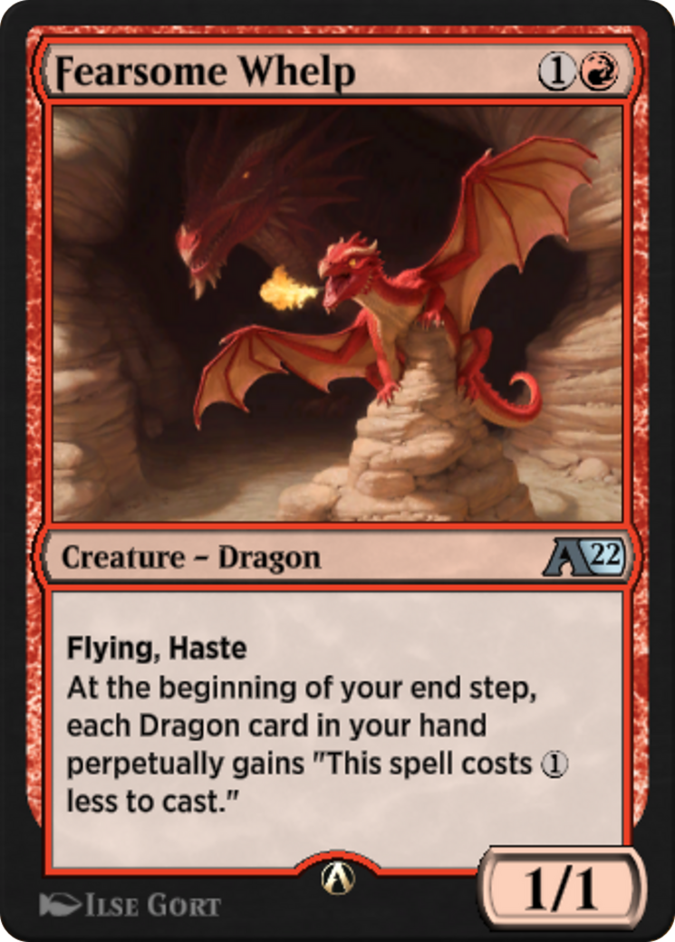 Fearsome Whelp (Y22-040) - Alchemy: Innistrad-1