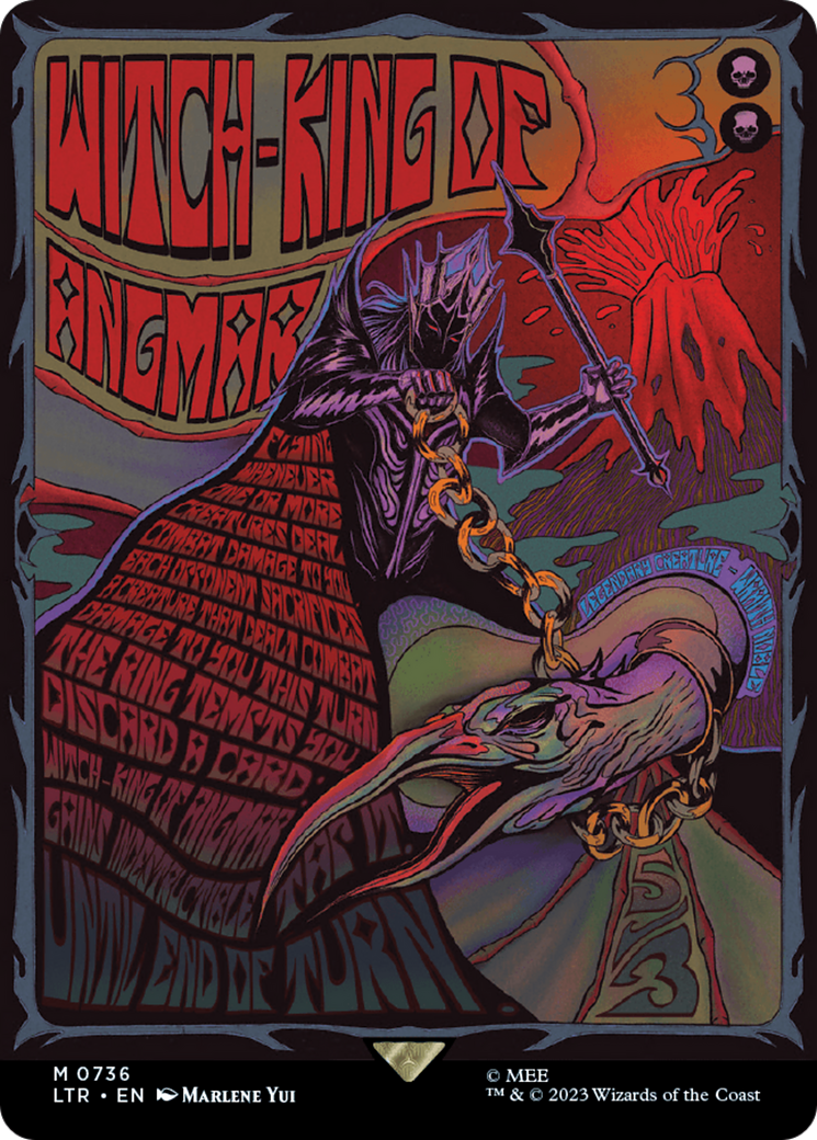 Witch-king of Angmar (Borderless Poster) (LTR-736) - The Lord of the Rings: Tales of Middle-earth (Borderless) Foil-1
