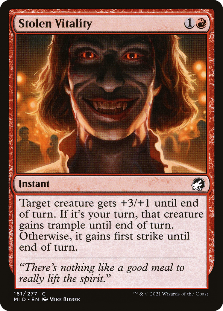 Stolen Vitality [Innistrad: Midnight Hunt]-1