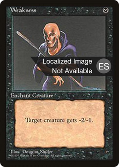 Weakness (4BB-) - Fourth Edition Foreign Black Border-1