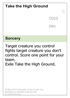 Take the High Ground (UNK-CG13) - Unknown Event-1