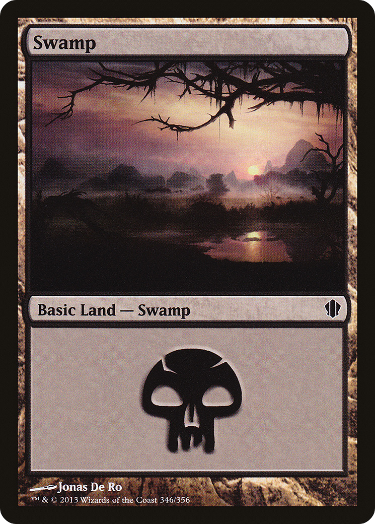 Swamp (346) [Commander 2013]-1