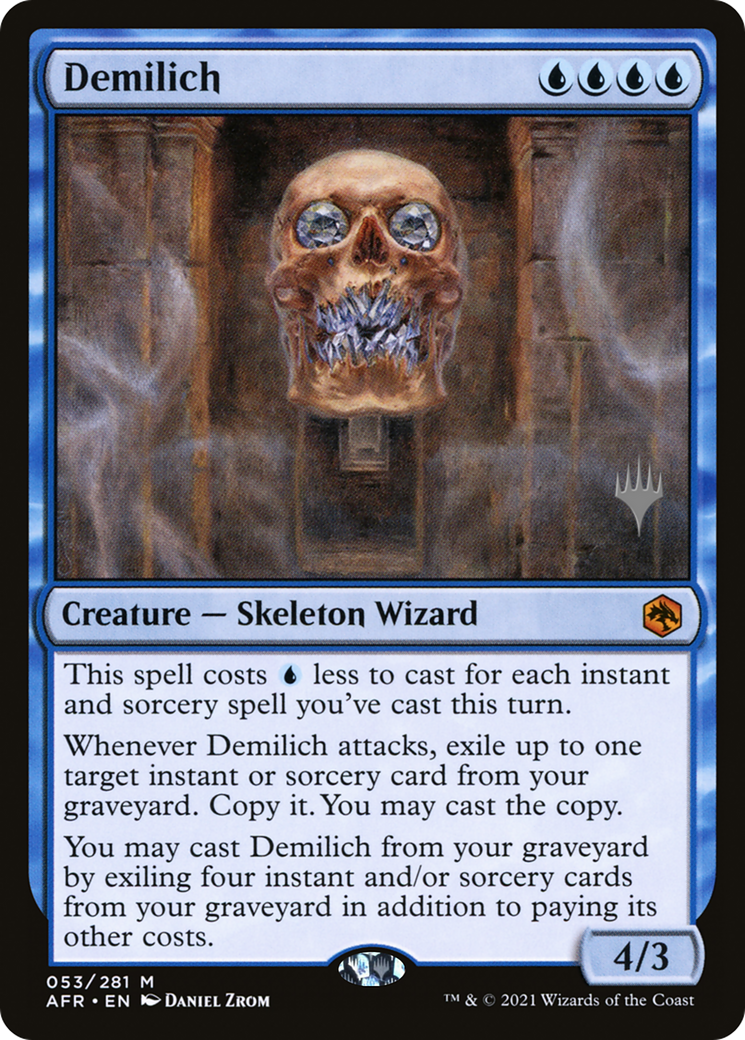 Demilich (Promo Pack) [Dungeons & Dragons: Adventures in the Forgotten Realms Promos]-1