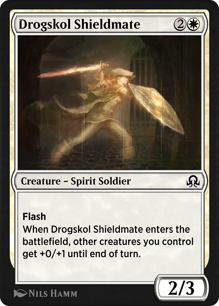 Drogskol Shieldmate (SIR-026) - Shadows over Innistrad Remastered-1
