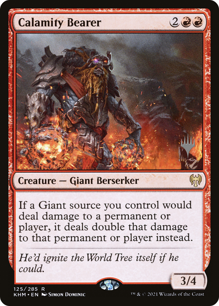 Calamity Bearer (Promo Pack) [Kaldheim Promos]-1