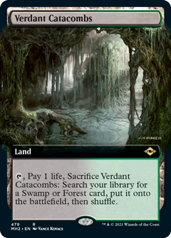 Verdant Catacombs (Extended Art) [Modern Horizons 2]-1