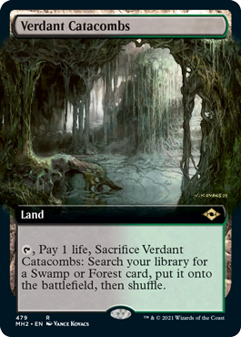 Verdant Catacombs (Extended Art) [Modern Horizons 2]-1
