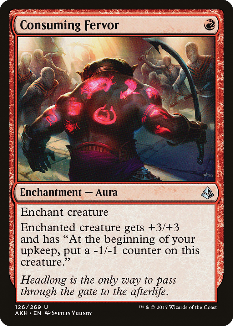 Consuming Fervor [Amonkhet]-1