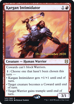 Kargan Intimidator [Zendikar Rising Prerelease Promos]-1