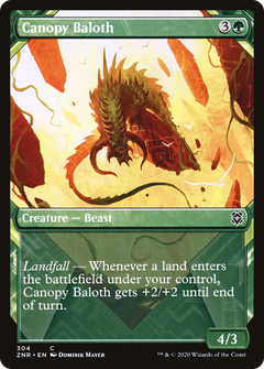 Canopy Baloth (Showcase) [Zendikar Rising]-1