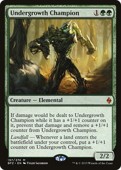 Undergrowth Champion (BFZ-197) - Battle for Zendikar Foil-1