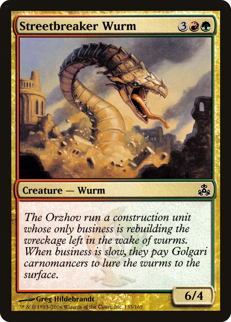 Streetbreaker Wurm [Guildpact]-1