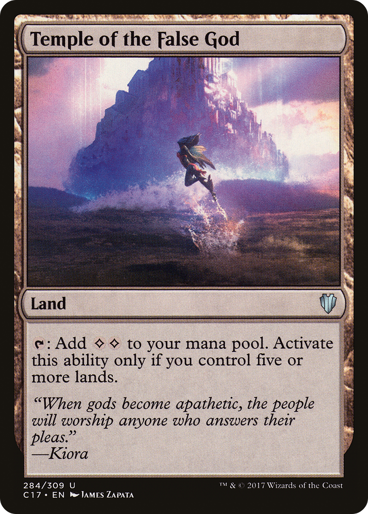 Temple of the False God [Commander 2017]-1