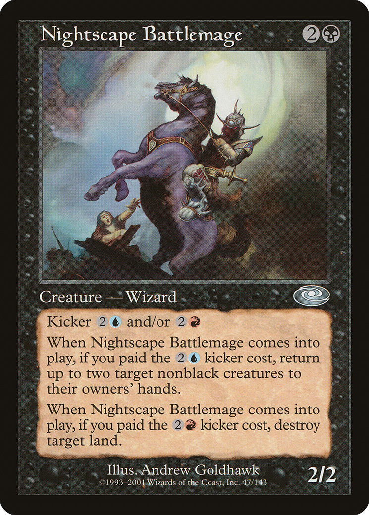 Nightscape Battlemage [Planeshift]-1