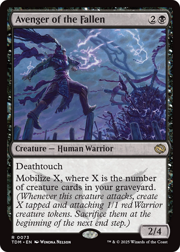 Avenger of the Fallen [Tarkir: Dragonstorm]-1