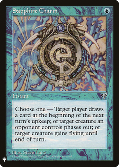 Sapphire Charm [Mystery Booster]-1