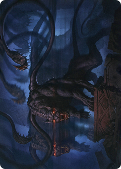 Displacer Beast // Displacer Beast (AAFR-008) - Adventures in the Forgotten Realms Art Series (Borderless)-1