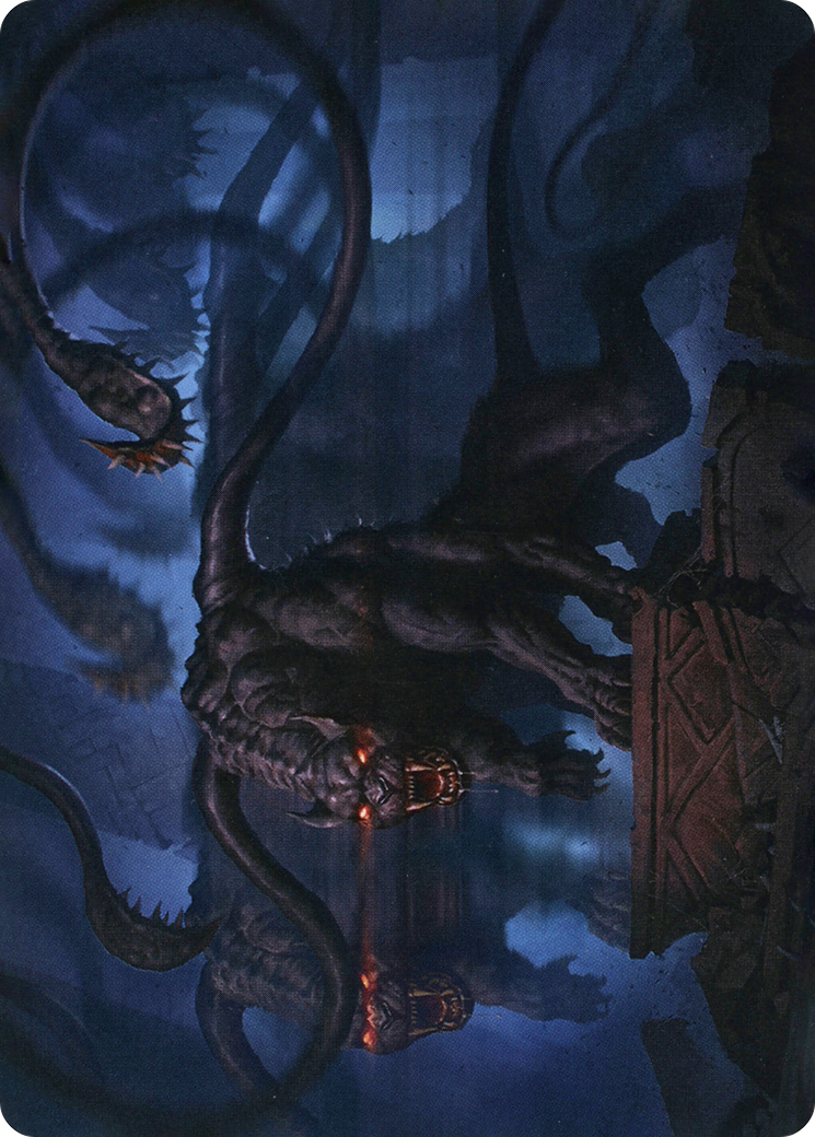 Displacer Beast // Displacer Beast (AAFR-008) - Adventures in the Forgotten Realms Art Series (Borderless) Foil-1