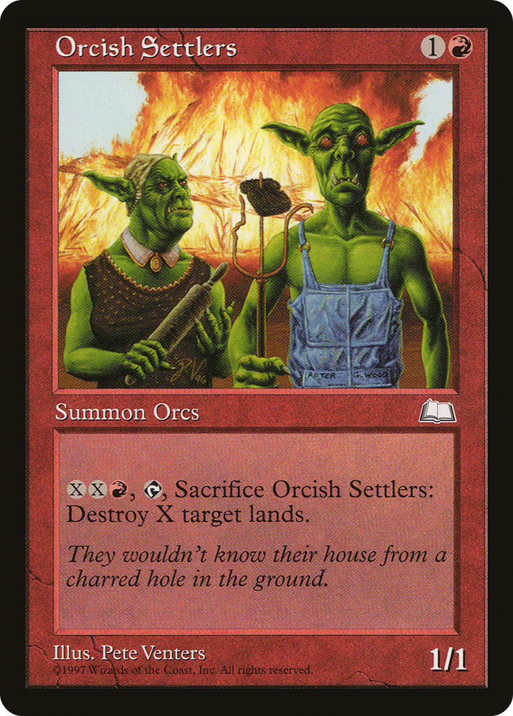 Orcish Settlers [Weatherlight]-1