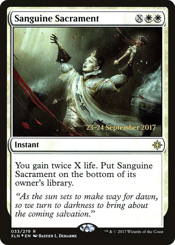 Sanguine Sacrament [Ixalan Prerelease Promos]-1