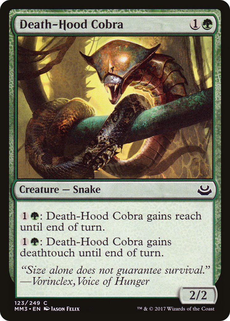 Death-Hood Cobra [Modern Masters 2017]-1