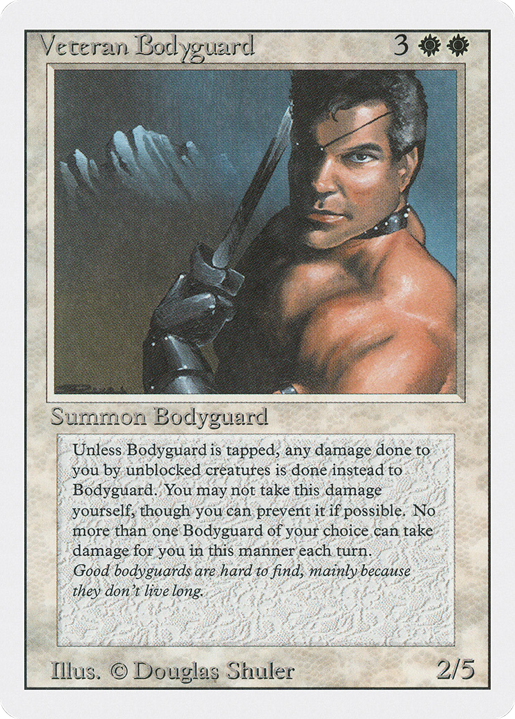Veteran Bodyguard (3ED-) - Revised Edition-1