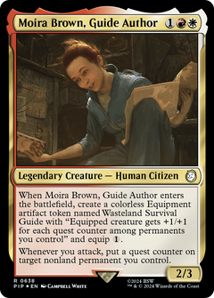 Moira Brown, Guide Author (Surge Foil) [Fallout]-1