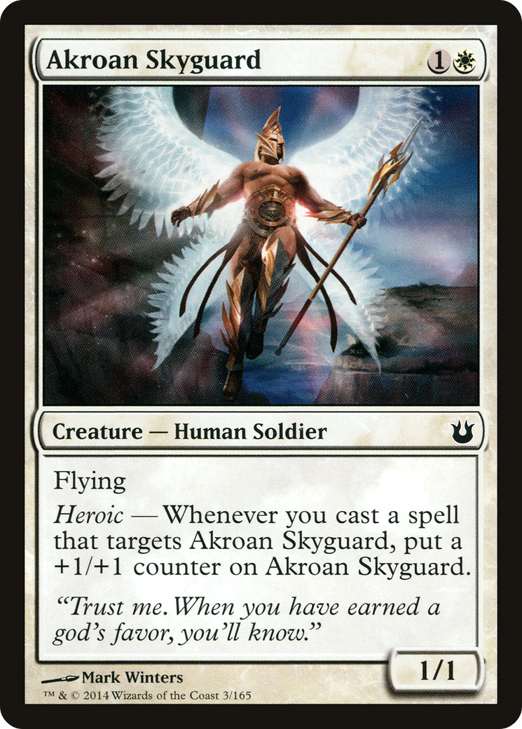 Akroan Skyguard [Born of the Gods]-1